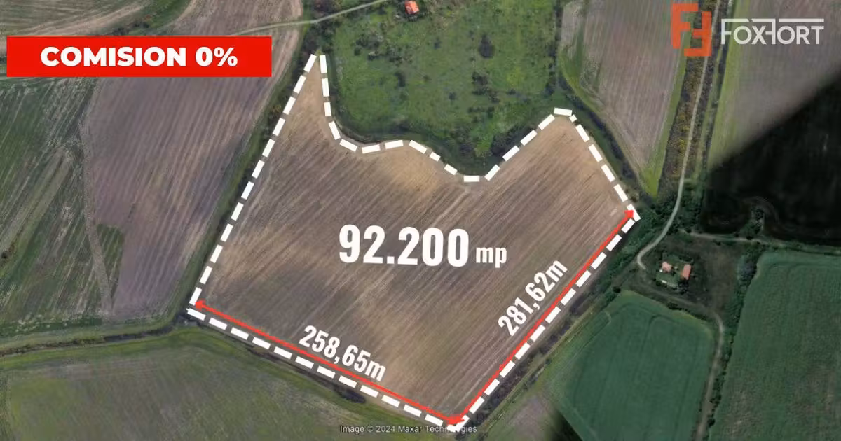 Teren agricol extravilan de vânzare de 92200 mp, în zona Mehala, Timișoara