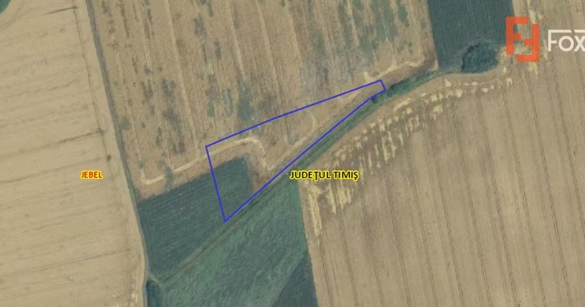 Teren agricol extravilan de vânzare de 26900 mp, în Jebel