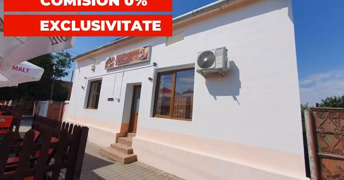 Spațiu comercial de vânzare 170 mp în Denta