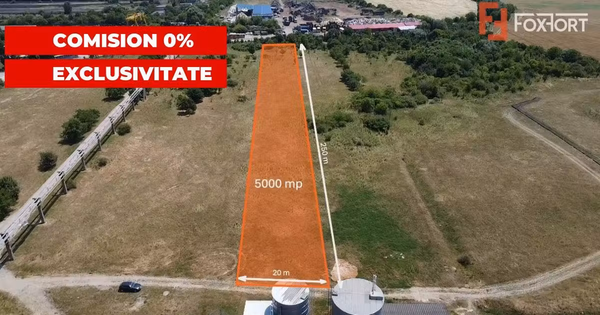 Teren Construcții intravilan de vânzare de 5000 mp, în Chișoda