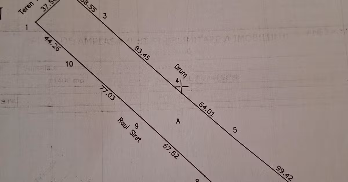 Teren agricol extravilan de vânzare de 11400 mp, în Lungoci