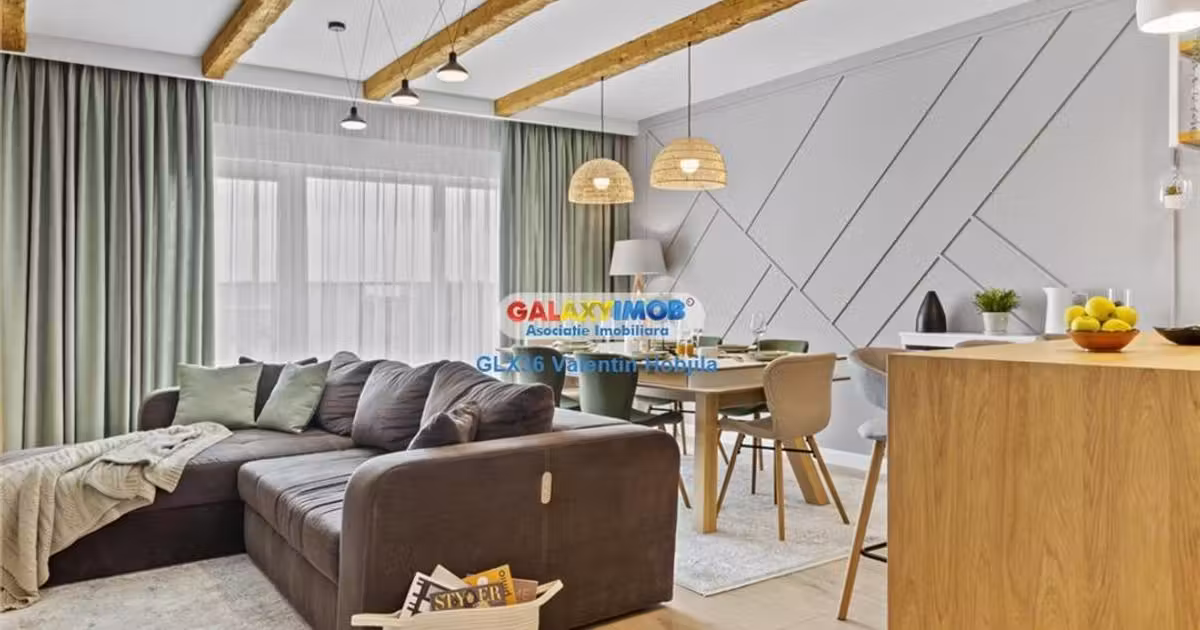Penthouse de vânzare cu 4 camere, mobilat în Chitila