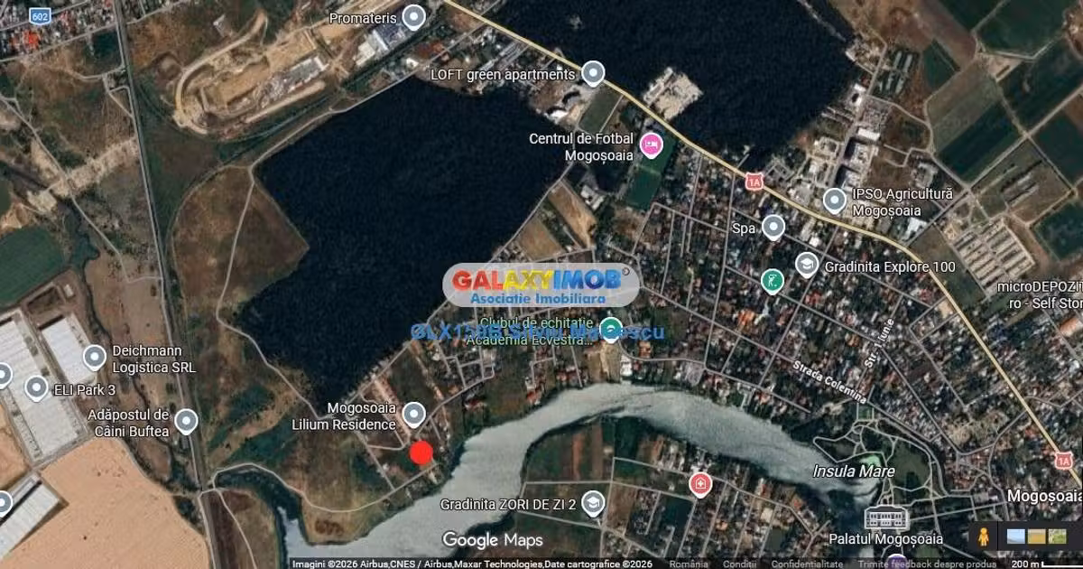 Teren Construcții intravilan de vânzare de 1000 mp, în Mogoșoaia