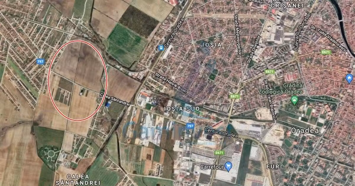 Teren Construcții intravilan de vânzare de 2024 mp, în zona Nord-Vest, Oradea