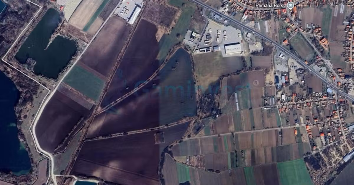 Teren Construcții intravilan de vânzare de 13100 mp, în Borș
