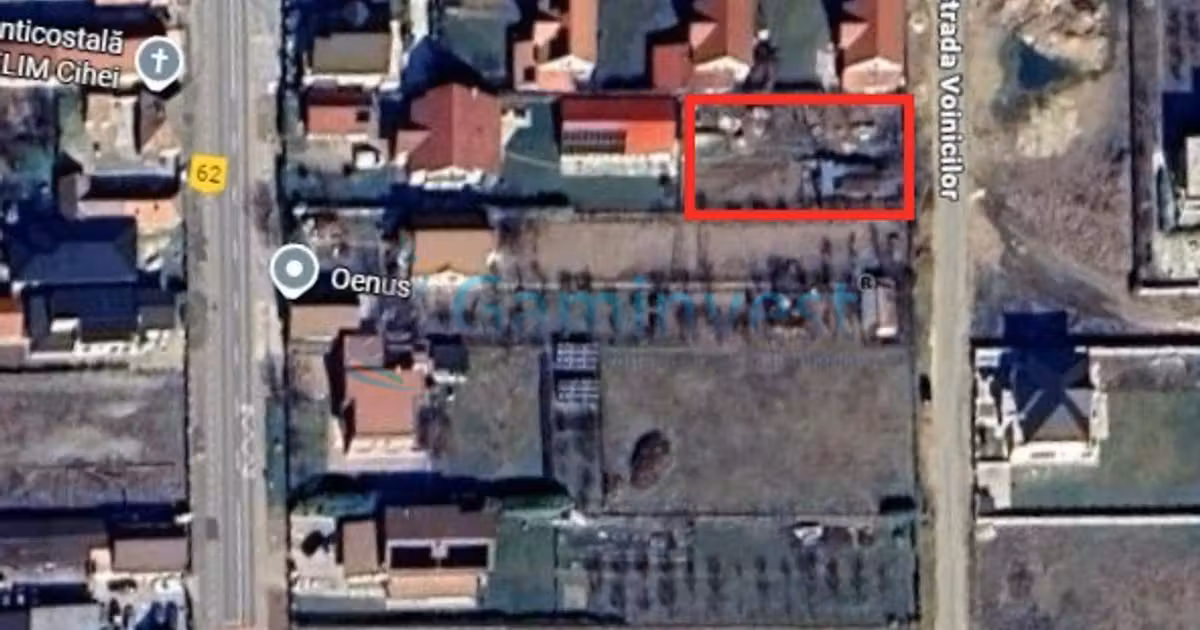 Teren Construcții intravilan de vânzare de 600 mp, în Cihei