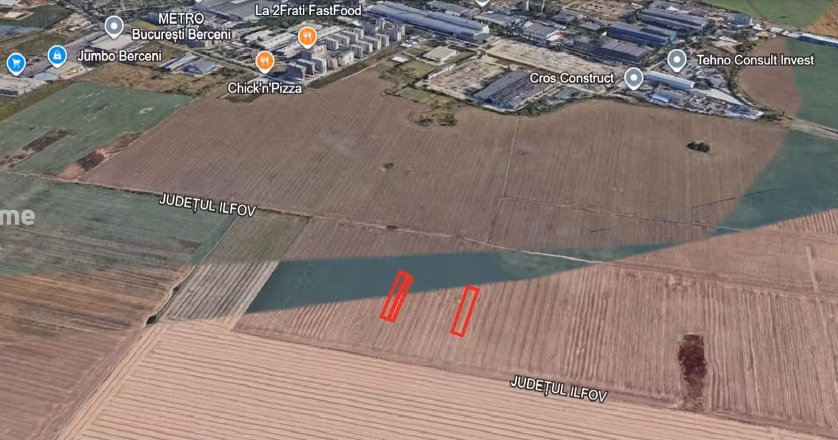 Teren agricol intravilan de vânzare de 4230 mp, în zona Berceni, Sector 4