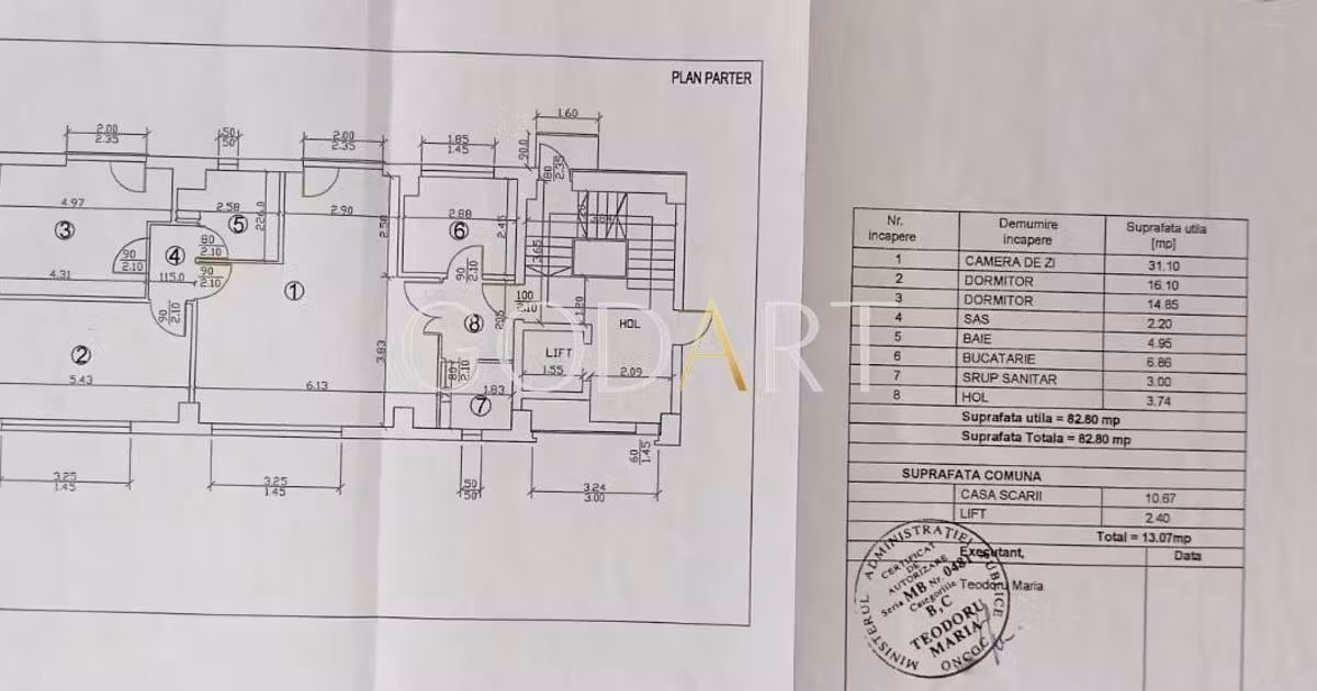 Apartament de vânzare cu 3 camere, mobilat în zona Herăstrău, Sector 1