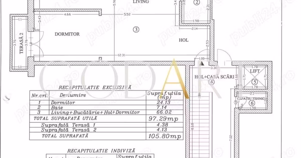Apartament de vânzare cu 3 camere, mobilat în zona Herăstrău, Sector 1