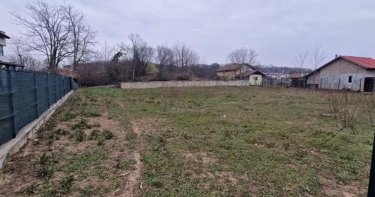 Teren Construcții intravilan de vânzare de 963 mp, în Snagov