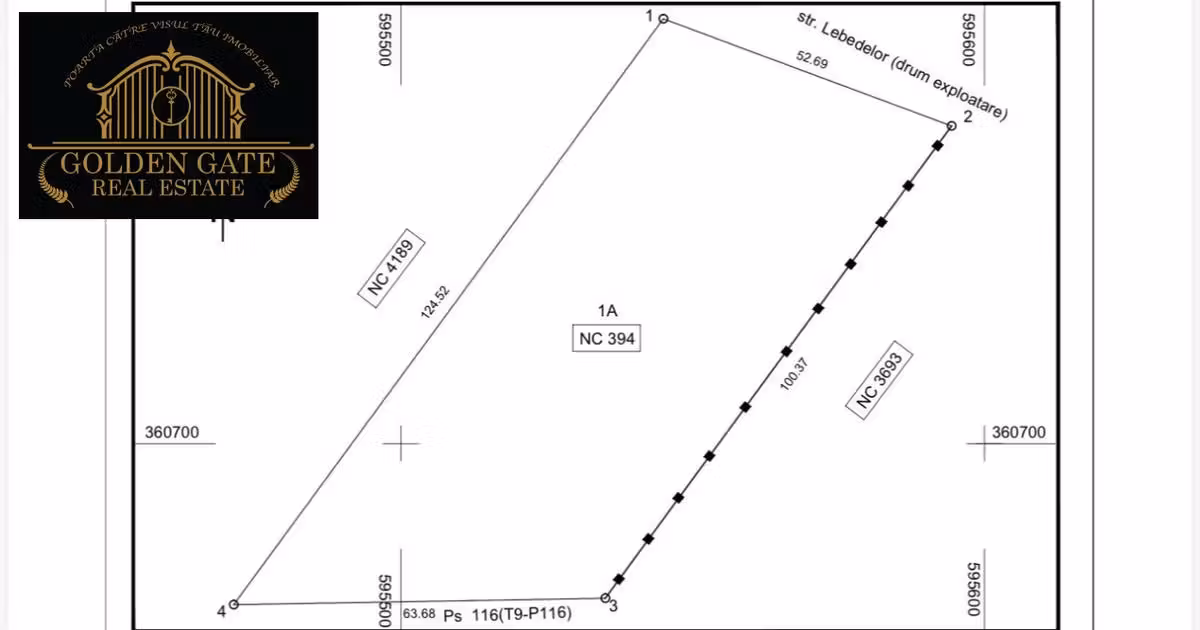 Teren Construcții intravilan de vânzare de 5700 mp, în Snagov