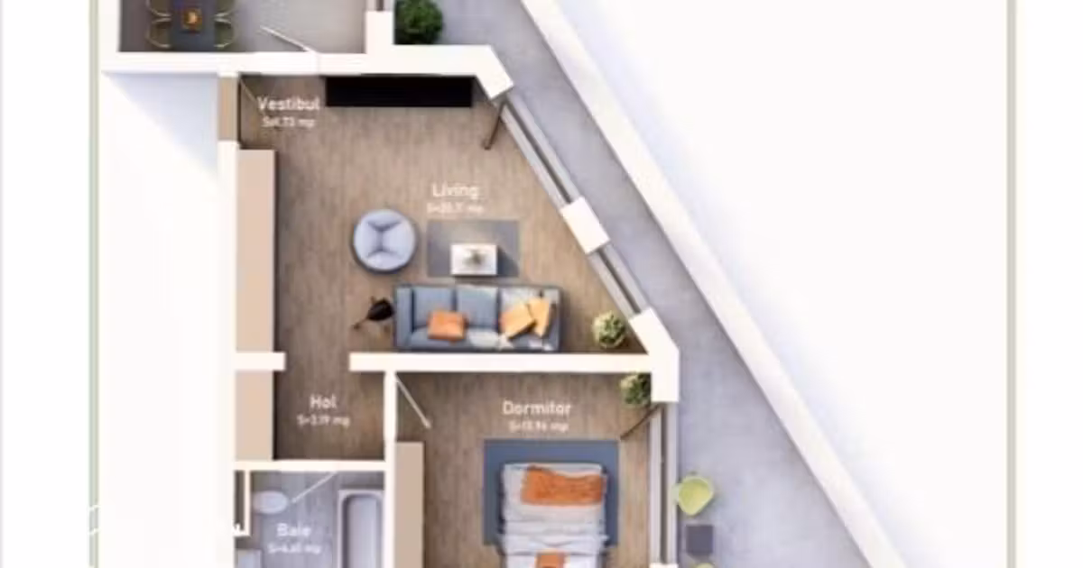 Apartament de vânzare cu 2 camere în zona Mehala, Timișoara