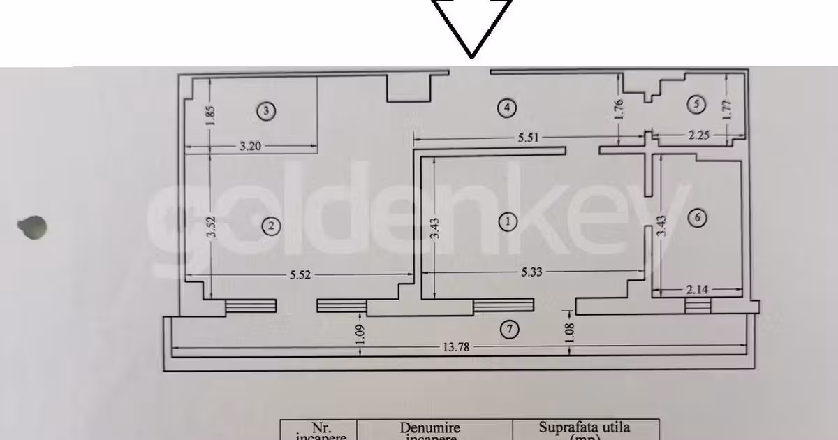 Apartament de vânzare cu 2 camere, mobilat în Mamaia