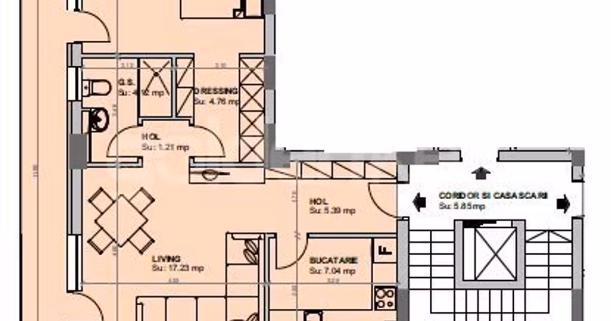 Apartament de vânzare cu 2 camere, mobilat în Mamaia