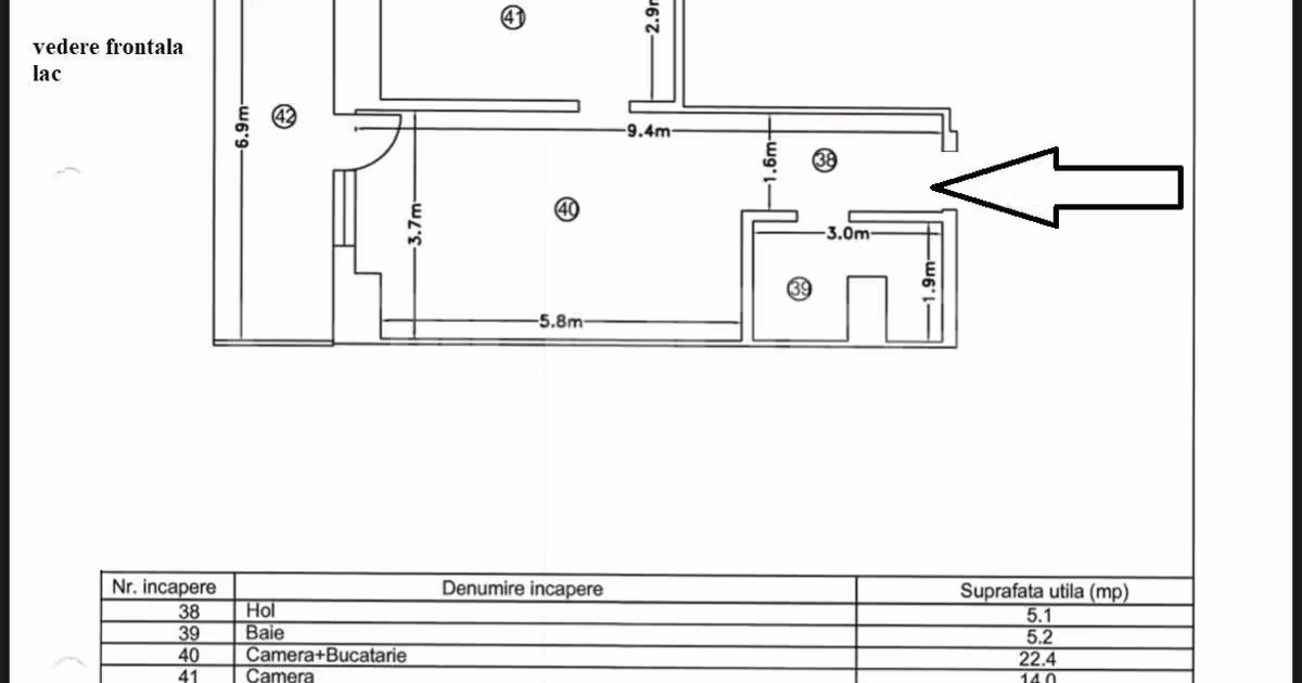Apartament de vânzare cu 2 camere, mobilat în Mamaia