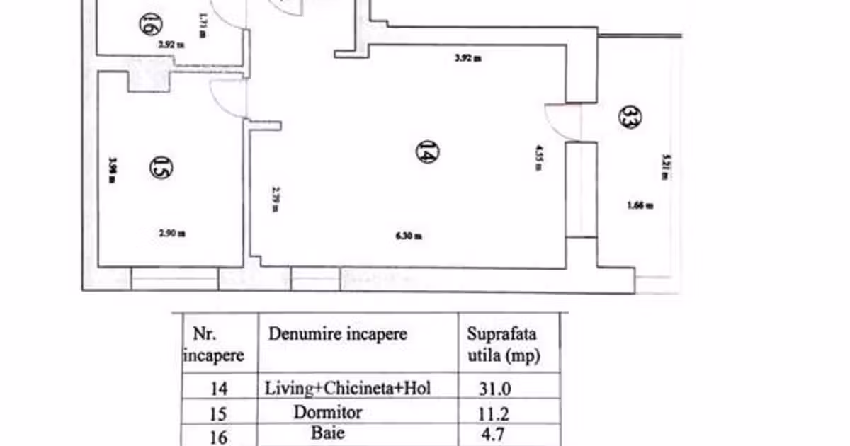 Apartament de vânzare cu 2 camere, mobilat în Mamaia