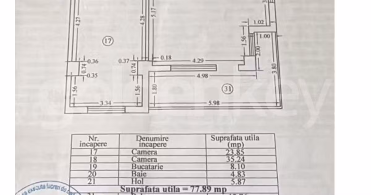 Apartament de vânzare cu 2 camere, mobilat în Mamaia