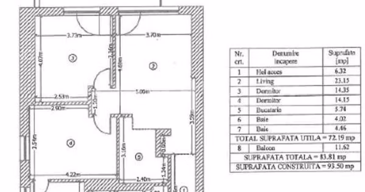 Apartament de vânzare cu 3 camere, mobilat în zona Aviației, Sector 1