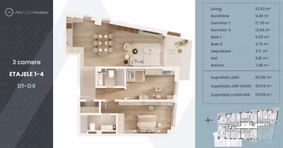 Apartament Unirii