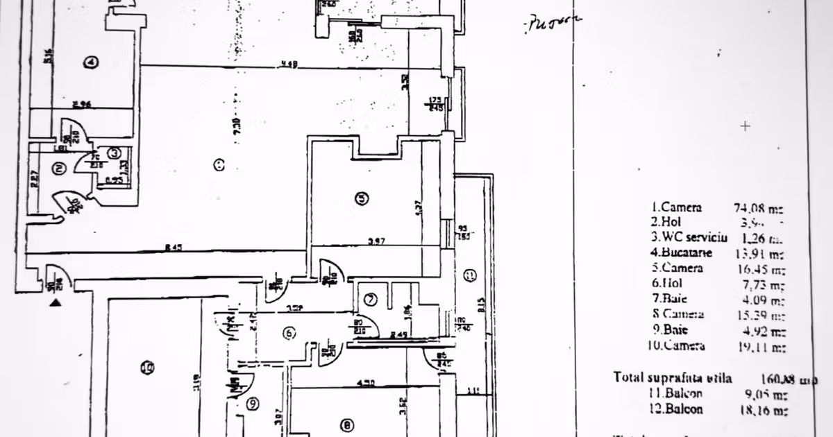 Apartament de vânzare cu 4 camere în zona Primăverii, Sector 1
