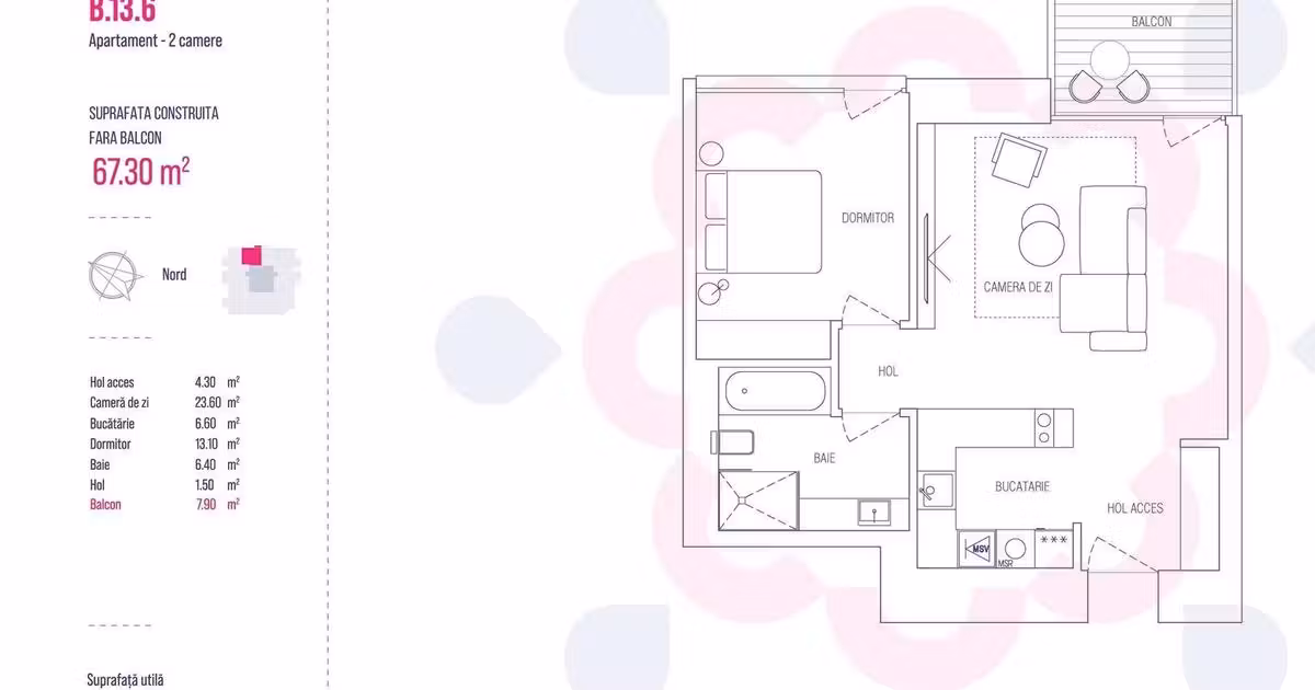 Apartament de vânzare cu 2 camere în zona Barbu Văcărescu, Sector 2