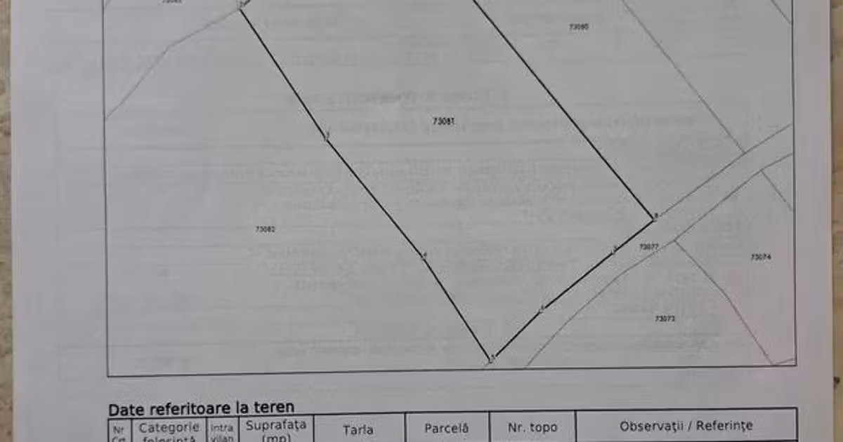 Teren agricol extravilan de vânzare de 7096 mp, în Ponor