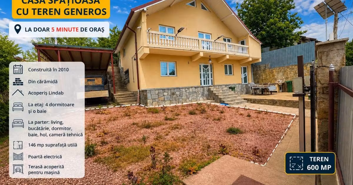 Casă individuală de vânzare cu 5 camere în Mărgineni