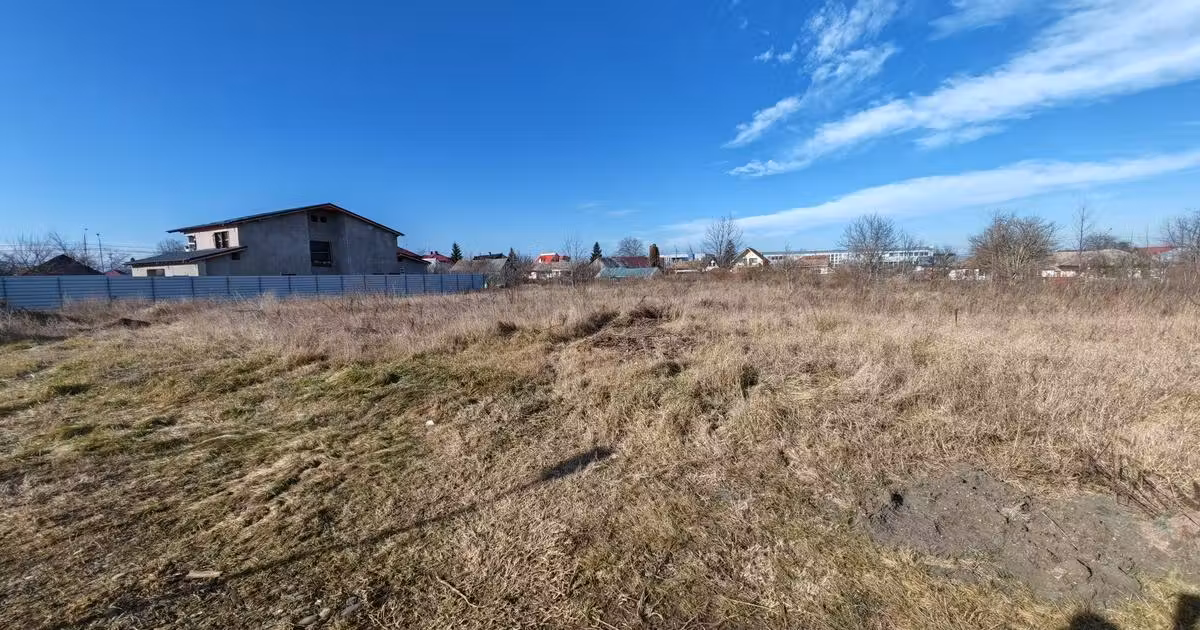 Teren Construcții intravilan de vânzare de 565 mp, în zona Șerbănești, Bacău