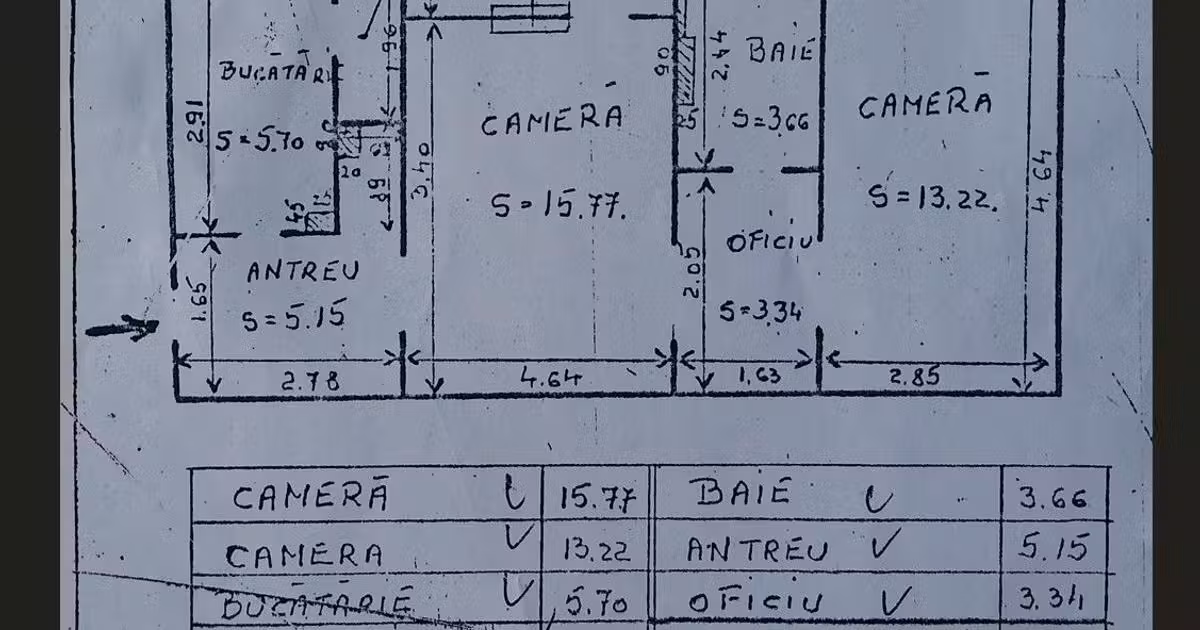 Apartament de vânzare cu 2 camere, mobilat în zona Gheorgheni, Cluj-Napoca