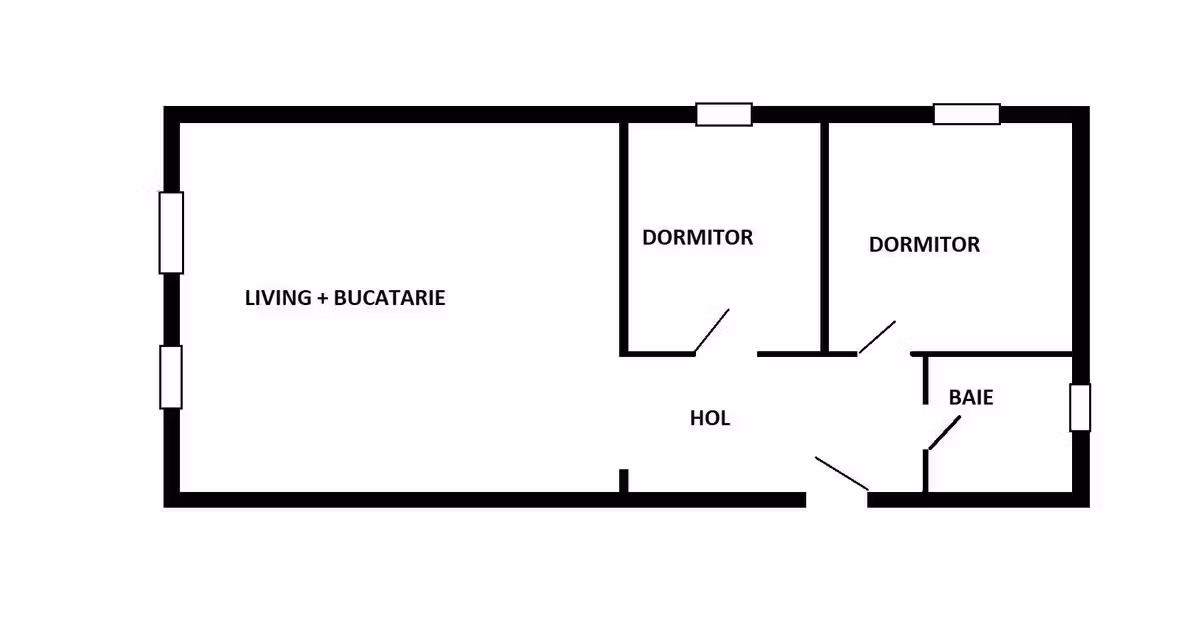 Apartament de vânzare cu 3 camere, mobilat în zona Central, Cluj-Napoca