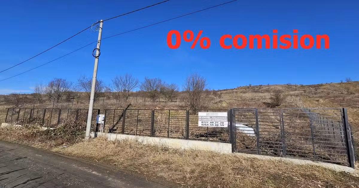 Teren agricol extravilan de vânzare de 5665 mp, în zona Iris, Cluj-Napoca
