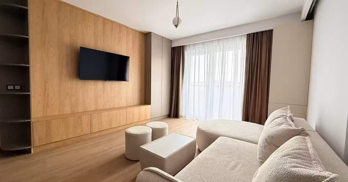 Apartament de vânzare cu 2 camere, mobilat în Florești