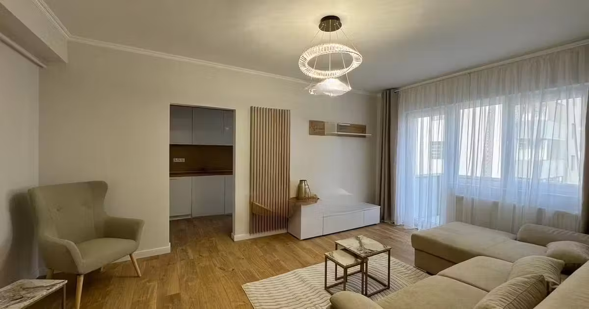 Apartament de vânzare cu 2 camere, mobilat în Florești